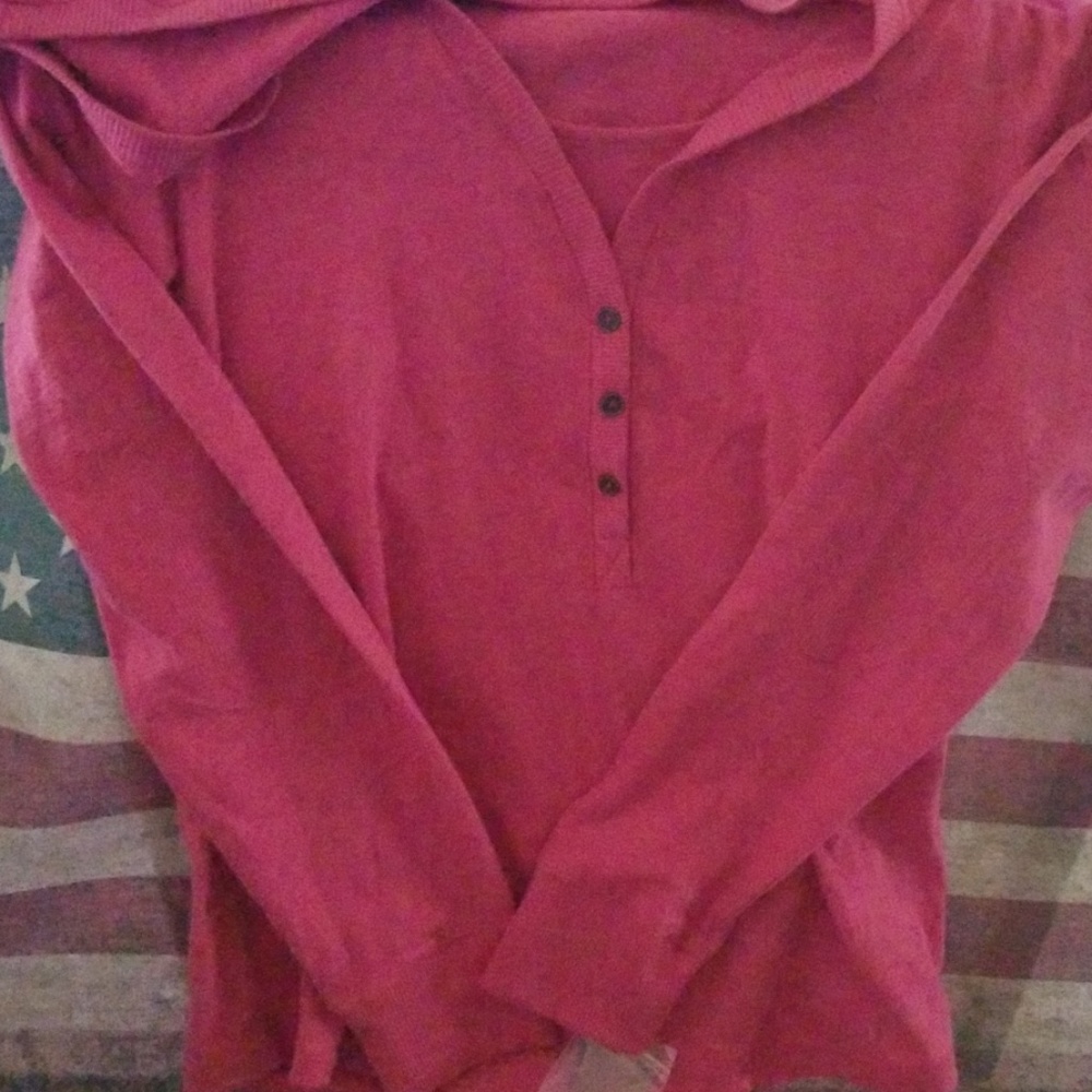 Lady's Long Sleeve Hoodie T-Shirt